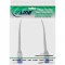 Câble de patch plat Inline®, U / FTP, Cat.6a, TPE sans halogène, blanc, 0,25m