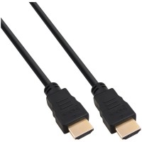 Câble HDMI certifié Inline® Ultra à grande vitesse M / M 8K4K Gold Black 0,5 m