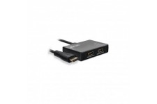 Splateur de câble Inline® HDMI 2 port, 4K / 60Hz, avec câble d'alimentation USB, 0,5 m