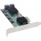 Carte de contrôleur Inline®, 8x SATA 6 Go / s, PCIe 2.0 (PCI Express)