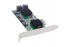 Carte de contrôleur Inline®, 8x SATA 6 Go / s, PCIe 2.0 (PCI Express)