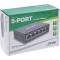 INLINE® Gigabit Network Switch 5-Port, 1 Gops, bureau, boîtier en métal, sans ventilateur