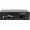 Inline® Poe + Gigabit Network Switch 5 Port (4x Poe +), 1 Gops, bureau, métal, sans ventilateur