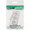 Inline® Power Strip Type F allemand 4 port + Lock de sécurité pour enfants blanc 3M