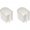 Porte-câble Slatwall Inline®, pour les tiges de montage de table, ensemble de 2