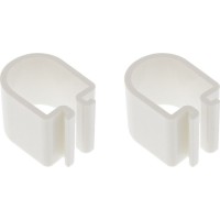 Porte-câble Slatwall Inline®, pour les tiges de montage de table, ensemble de 2