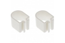 Porte-câble Slatwall Inline®, pour les tiges de montage de table, ensemble de 2