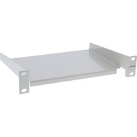 Étagère en ligne® 10 ", 160 mm, 10 kg, 1U, Ral 7035 Gray