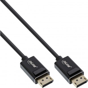 Câble INLINE® DisplayPort 2.0, 8K4K UHBR, noir, contacts plaqués or, 3M