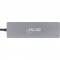 INLINE® USB 3.2 Type-C Multi Hub (3x USB-A 5 Go / s + USB Type-C (PD 100W), lecteur de carte, HDMI 4K @ 30Hz), OTG, Logement en 