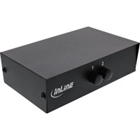 Inline® AV Switch Manual 2-port, 3x rca in / out