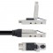 Câble de patch Inline®, U / UTP, cat.6a, sans halogène, cuivre AWG23, noir, 50m