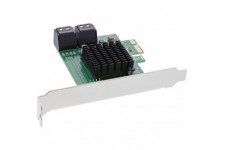 Contrôleur Inline® SATA 6 Go / s avec 4x SATA, PCIe 2.0