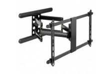 Support mural en aluminium INLINE® Premium, pour la télévision à écran plat (37-80 "), max. 70kg, noir