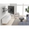Support mural en aluminium INLINE® Premium, pour la télévision à écran plat (37-80 "), max. 70kg, noir