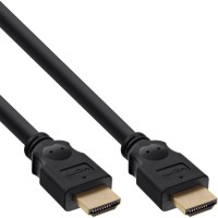 30pcs. Bulk-Pack Inline® HDMI Câble haute vitesse mâle à mâle plaqué or 2M