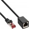 50pcs. Bulk-Pack Inline® Patch Cable Extension S / FTP PIMF Cat.6 250 MHz en cuivre halogène gratuit 1M
