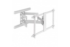 Support mural en aluminium INLINE® Premium, pour la télévision plate (37-80 "), max. 70kg, blanc