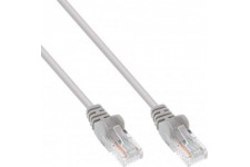 Câble de patch Inline® U / UTP Cat.5E AWG26 Gray 10m