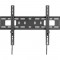 Support mural en ligne en ligne, Tiltable, pour la télévision à écran plat (37-80 "), max. 75 kg, noir