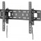 Support mural en ligne en ligne, Tiltable, pour la télévision à écran plat (37-80 "), max. 75 kg, noir