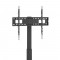 Support de télévision Inline®, réglable en hauteur, pour le téléviseur LED 37 "-70" (94-178 cm), max. 40 kg