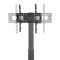 Support de télévision Inline®, réglable en hauteur, pour le téléviseur LED 37 "-70" (94-178 cm), max. 40 kg