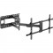 Support mural TV entité Inline® XL-Arm, pour les téléviseurs à panneaux plats de 43 "-80", Max. 50 kg