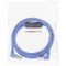 Câble de patch Inline® Deux côté baisse angulaire, S / FTP (PIMF), cat.6, 250 MHz, PVC, cuivre, bleu, 1,6 m