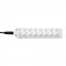 ANSMANN 1600-0436 LED UN LED avec un mouvement PIR et un capteur crépusculaire, un éclairage d'armoire LED, y compris des piles 