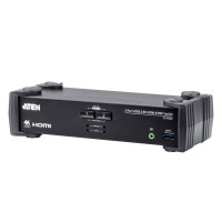 Aten CS1822 KVMP-Switch 2 port, 4K HDMI, USB 3.0, Audio