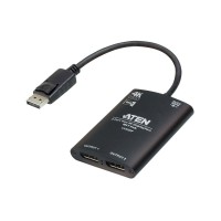 ATEN VS92DP Vidéo Splitter True 4K DisplayPort 2 voies MST HUB