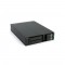 FANTEC MR-25DUAL, 2,5 "SATA + SAS HDD / SSD Cadre amovible, noir