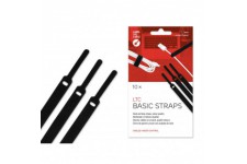 Label-the-Cable Basic, LTC 1110, ensemble de 10 noirs