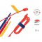 Label-the-Cable Basic, LTC 1130, ensemble de 10 mixtes (jaune, bleu, rouge)