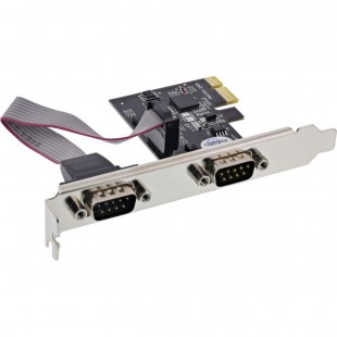 Carte d'interface Longshine, 2 ports en série, carte d'E / S PCI Express, LCS-6321M