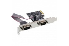 Carte d'interface Longshine, 2 ports en série, carte d'E / S PCI Express, LCS-6321M