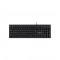 PETIXX PERIBOARD-523 DE, clavier USB épreuve d'eau et poussière, IP58, noir