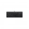 Perixx Periboard-220 H, DE, clavier USB compact, hub, noir