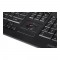 Périxx Periboard-521, Tastatur avec trackball, noir