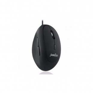 Périxx périmice-519, petite souris ergonomique, câble USB, noir