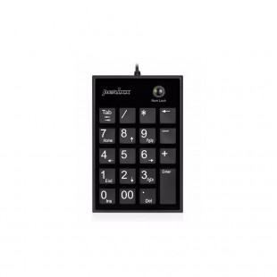 Périxx péripad-202 u, clavier numérique USB, noir