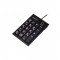 Périxx péripad-202 u, clavier numérique USB, noir