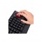 Perixx Periboard-522, clavier filaire avec trackball, disposition américaine, noir