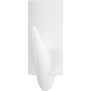 Tesa Powerstrips Hook, grand classique, 2 pack, blanc