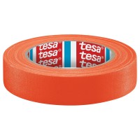 ruban adhésif Tesaband, 25m x 19 mm, orange néon