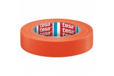 ruban adhésif Tesaband, 25m x 19 mm, orange néon
