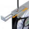 Titan TTC-SC20 (C) + Dual Fridge Fan 140x25mm IP55, Mode Timer, avec redresseur intégré
