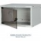 Triton RXA-09-AS4-CAX-A1, 19 "Cabinet mural 9U, 550x400mm, démontable, gris