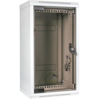 Triton RKA-10-AS4-CAX-X1 10 "/ 19" Hybride mural, porte en verre, d 360 mm, gris